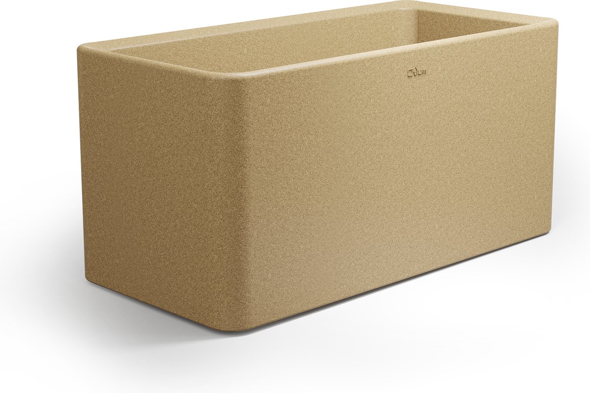 Otium bloempot dubbelwandig Quadris 40 Long natural cork