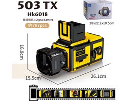 brickparts.nl - Hpsuenblmd 503TX HK6018 Camera - Block Set - Mini-bouwsteen is kleiner als het bekende merk.