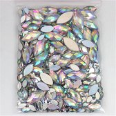 diamant stenen - 400 stuks - Sieraden maken steentjes kleding DIY hobby knutselen Glitter