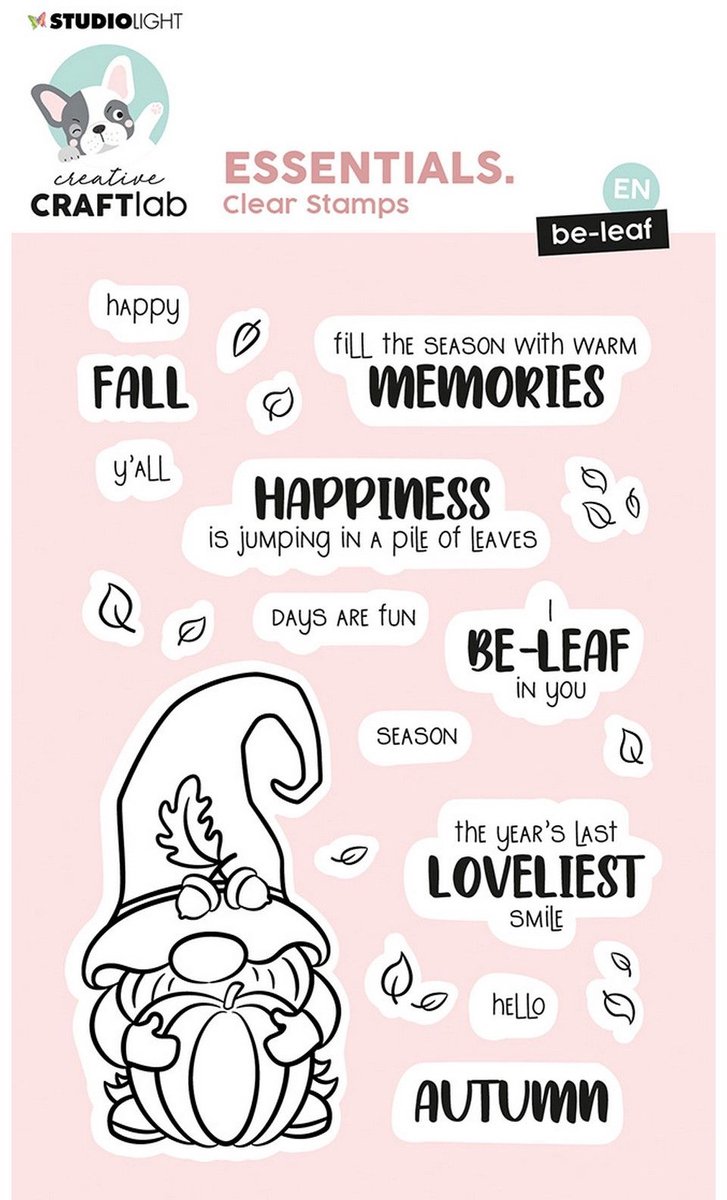 Studio Light Essentials Clear Stamp Be-leaf