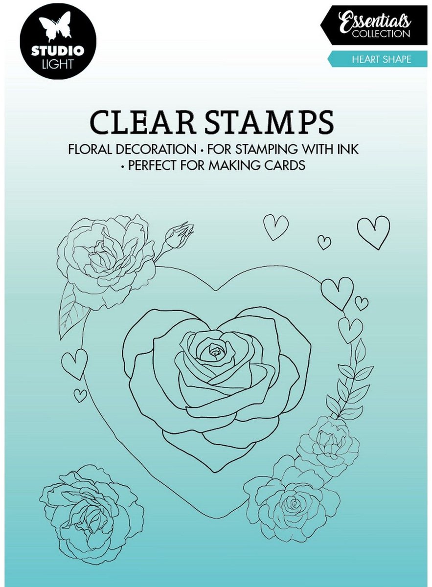 Studio Light Essentials Clear Stempels Heart