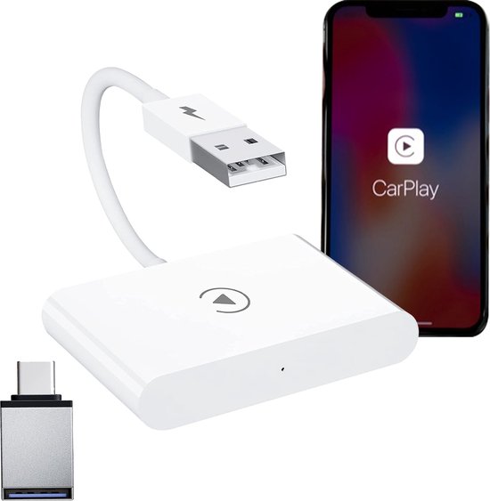 Somstyle Car Dongle Pro Geschikt voor Apple CarPlay Wireless USB