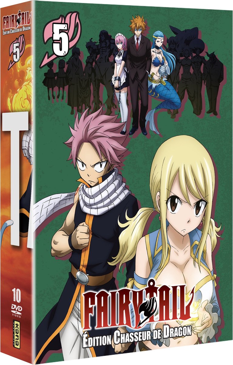 Fairy Tail - Édition Chasseur de dragon - 5 - 10 DVD