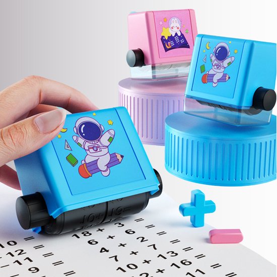 Rolling Math Stamp – rekenstempel