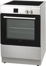 Frilec KÖLN-ECI60-60I - Vrijstaand Inductie Fornuis - Elektrische Oven - 4 kookzones - Inox