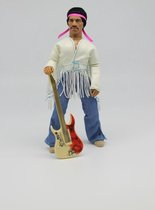 Jimi Hendrix: Flocked 8 inch Action Figure