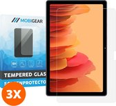 Mobigear Screenprotector geschikt voor Samsung Galaxy Tab A7 (2020) Glazen | Mobigear Screenprotector - Case Friendly (3-Pack)