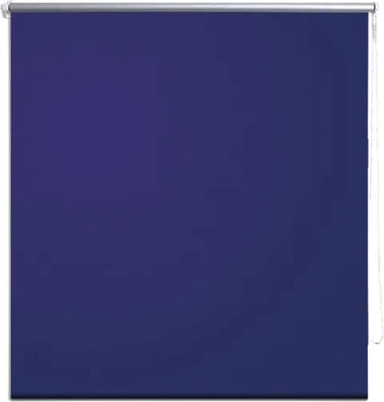 vidaXL - Store à enrouleur (vivant) Store à enrouleur occultant 60 x 120 cm - marine / bleu