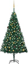 vidaXL-Kunstkerstboom-met-verlichting-en-kerstballen-210-cm-PVC-groen