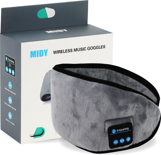 MIDY Slaapmasker Bluetooth