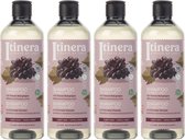 ITINERA - Shampoo voor krullend haar met Toscaanse rode druiven, 95% natuurlijke ingrediënten 370 ml (4 stuks)