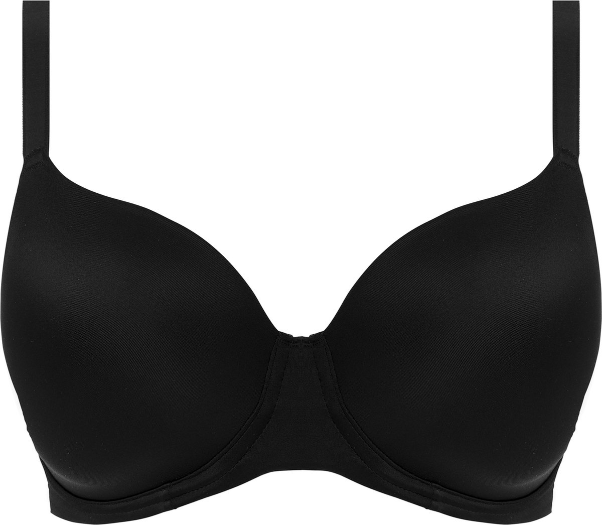Freya UNDETECTED UW MOULDED T-SHIRT BRA Dames Beha - Black - Maat 85H