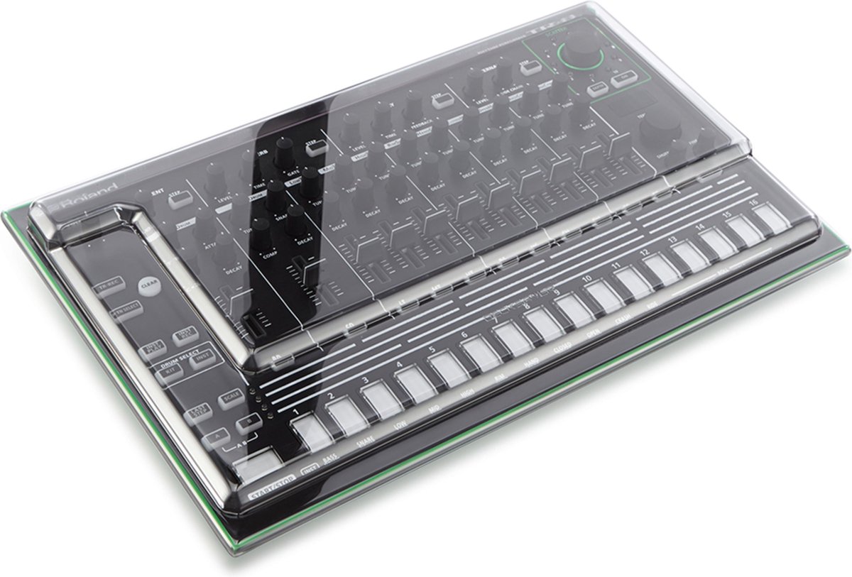 Decksaver Roland Aira TR-8 Cover - Cover voor keyboards