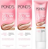 Pond's Glow Up Cream Golden Sunshine - Voedende Crème voor een Stralende Gloed - 2 x 20g