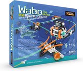Construct & Create Wabo-Bjorn the Robot - Experimenteerset - Gyro Monorail - 9.3x9.3x8.7cm - DIY Bouwpakket - STEM Speelgoed - 93484