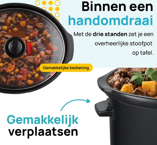 Brabantia Digitale Slowcooker Aanbieding bij Vomar