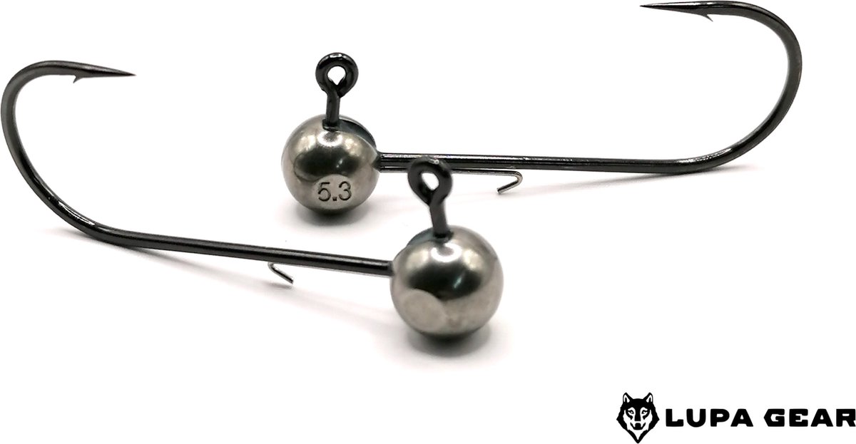 Lupa Gear Tungsten Ball Jigheads | 10.5g 1/0