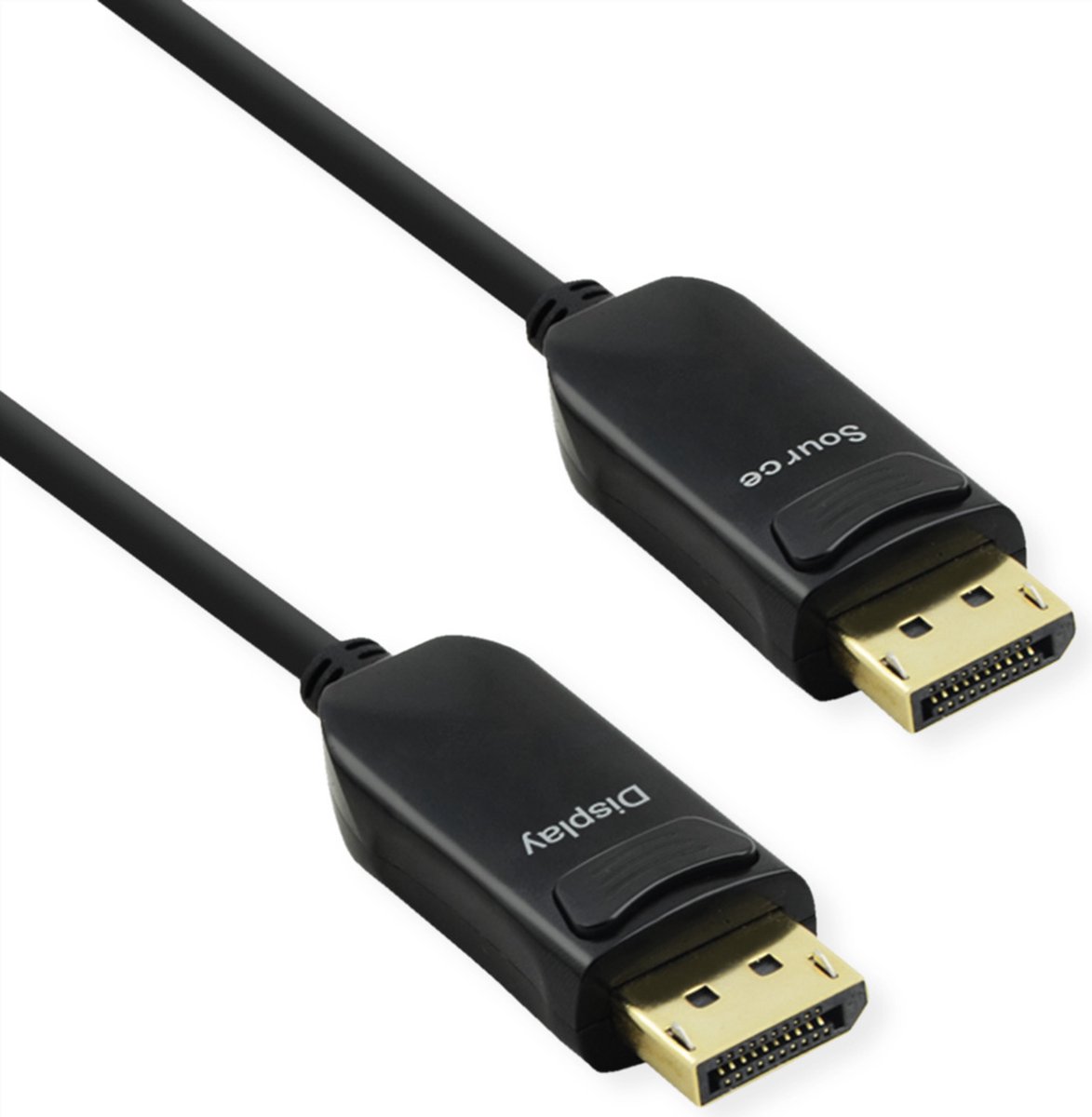 VALUE DisplayPort v1.4 Kabel (AOC), M/M, 50 m