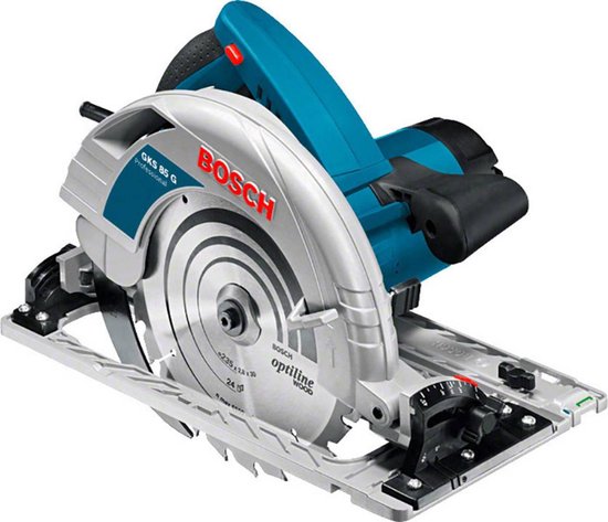 Bosch Professional GKS 85 G, B-stock handcirkelzaag Zaagdiepte max. (90°) 85mm B-stock (beschadigde / ontbrekende verpakking) 2200W