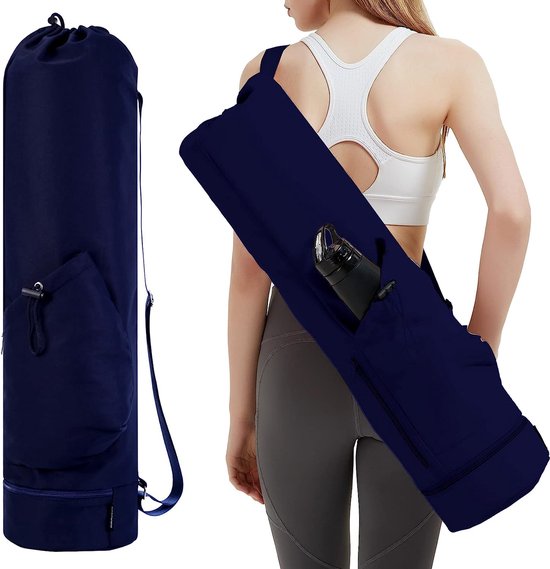 sac de yoga avec compartiment humide et sac pour bouteille d'eau sac de sport  femme... | bol.com