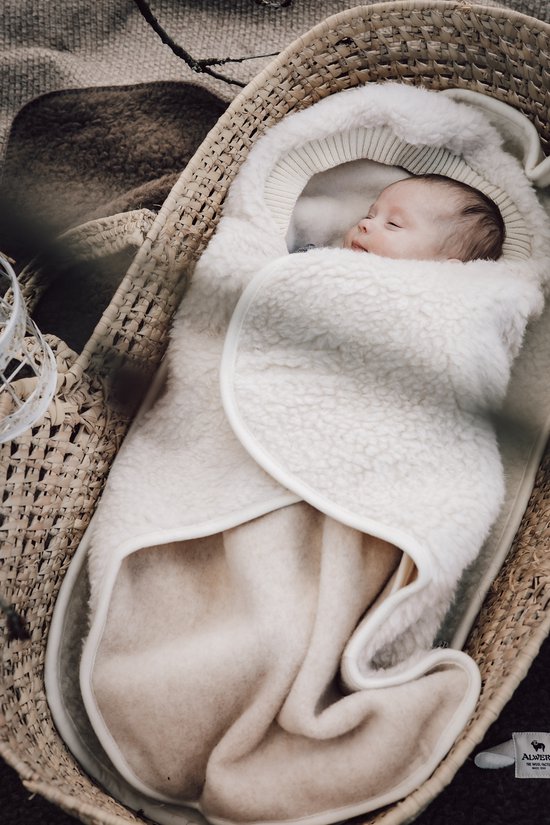 Alwero wikkeldeken Wingy duo Beige ONE van Merkloos — afbeelding 2