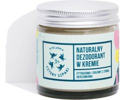 Natuurlijke deodorant in crème met diatomeeënaarde Citroen & Kruiden 60ml