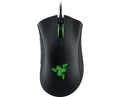 Razer DeathAdder Essential Gaming Muis – 6400 DPI Optische Sensor – Bedraad – Ergonomische Gaming Mouse voor PC – Programmeerbare Knoppen – Zwart