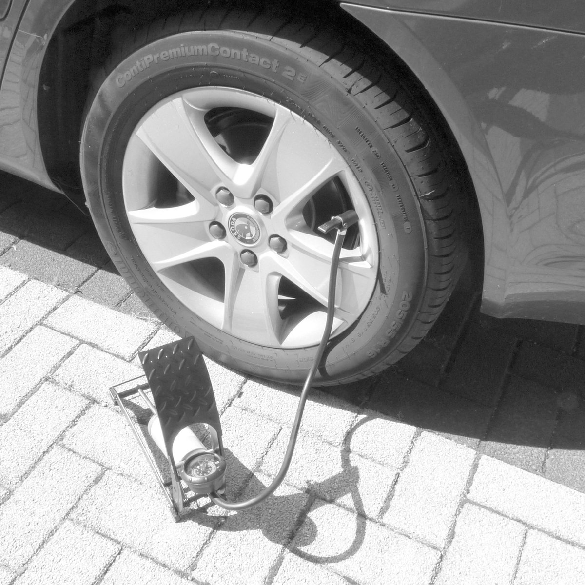 Carpoint Voetpomp enkel 'Premium'