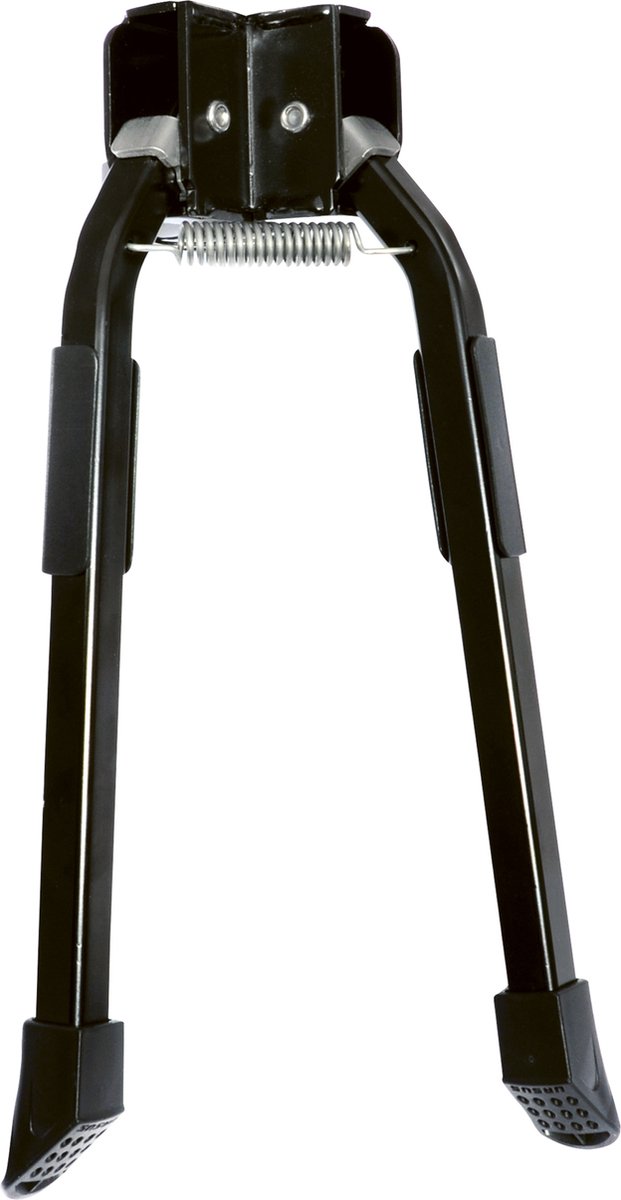 Simson Dubbele fietsstandaard - robuust staal - geschikt voor e-bikes en mamafietsen - 26-28 inch - zwart