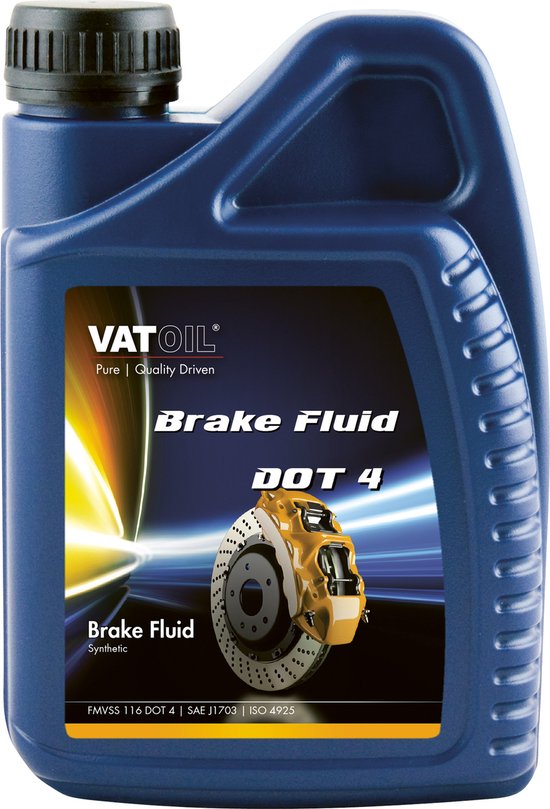 Foto: Vatoil remvloeistof brake fluid dot4 1 liter 50117 