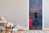 Deurposter 90x235 cm - Deursticker Abstract - Druppels - Kleuren - Regen - Meubelfolie zelfklevend - Deurfolie woonkamer - Interieurfolie fotobehang - Deur plakfolie - Deurstickers - Deurbehang sticker - Kamer decoratie