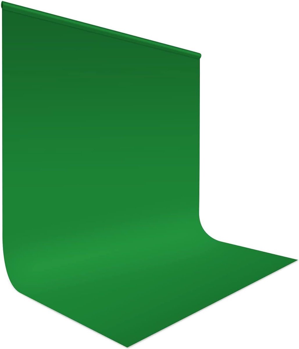 Greenscreen 2 x 3 m backdrop fotografie voor fotostudio 6 x 9 ft grote foto achtergrond opvouwbare Greenscreen stof met 4 clips groot voor fotografie video achtergrondsysteem modefotografie