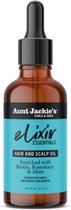 Aunt Jackie's Elixiv Essentials Hair And Scalp Oil Enriched With Biotin, Rosemary & Mint (2oz/59ml)