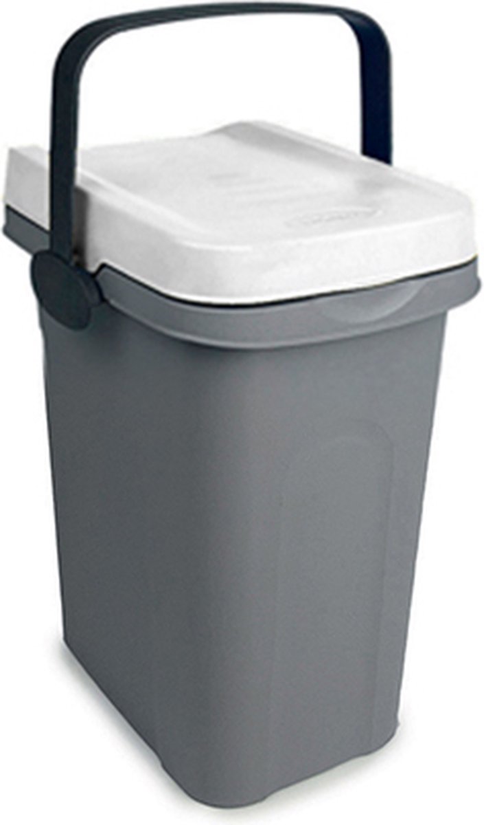 Goedkoopste Afvalbakje aanrecht - 'Home Eco System' - Afvalscheiding - 7 Liter - Wit