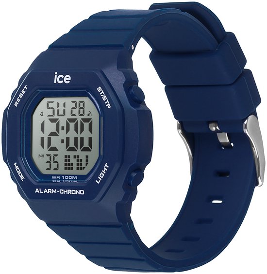 Ice Watch ICE digit ultra - Dark blue 022095 Horloge - Siliconen - Blauw - Ø 39 mm