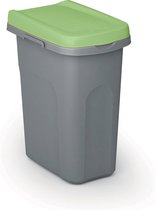 Afvalbak - 'Home Eco System' - afvalscheiding - Prullenbak - Afvalbakje - 15 Liter - Groen