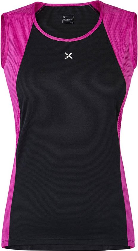 Utenos Merino Wool Ultra Soft Woman Sleeveless Shirt Made in EU, black set
