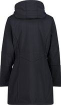 Cmp Longline Softshell 3a08326 Jas Zwart 2XS Vrouw