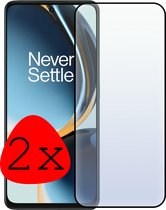 OnePlus Nord CE 3 Lite Protecteur d'écran en Tempered Glass Full Cover - OnePlus Nord CE 3 Lite Protecteur d'écran en Glas - 2 pièces