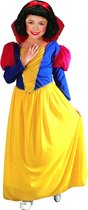 Widmann - Sneeuwwitje Kostuum - Prinses Sneeuwwitje Kostuum Meisje - Blauw, Rood, Geel - Maat 158 - Carnavalskleding - Verkleedkleding