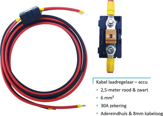Set Flexibel Zonnepaneel 200Wp 12V Caravan, Camper, Boot, Tent of Tuinhuisje - Victron Energy BlueSolar PWM 20A LCD&USB laadregelaar - Zonnepaneel Compleet Pakket - Plug-Play set schematische tekening en handleiding-Monokristallijn van Victron Energy — afbeelding 3