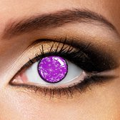 Lentilles de couleur Partylenslen® - Violet Coral - lentilles annuelles avec porte-lentilles