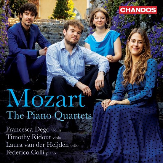 Foto: Federico colli francesca dego timothy ridout mozart the piano quartets cd 