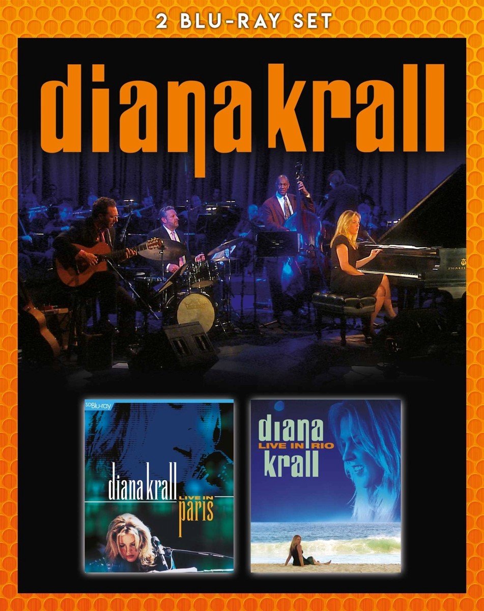 Diana Krall - Live In Paris & Live In Rio (2 Blu-Ray)