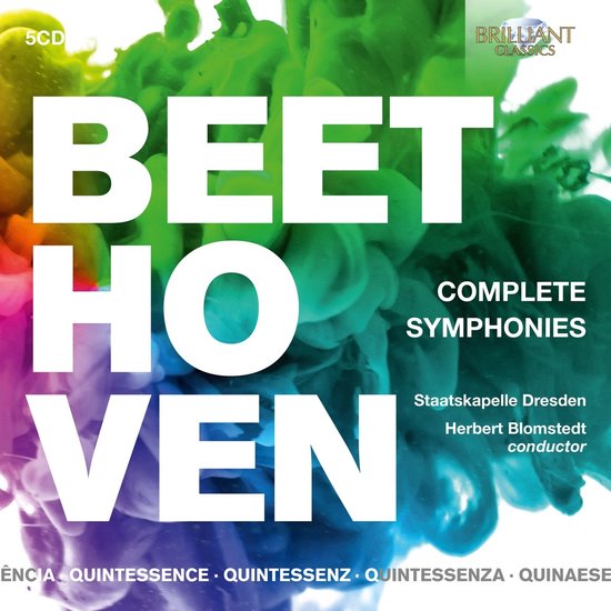 Foto: Staatskapelle dresden herbert blomstedt quintessence beethoven complete symphonies 5 cd 