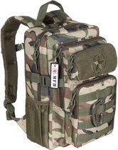 MFH US Backpack - Assault I "Basic" - Legerrugzak - Woodland camouflage