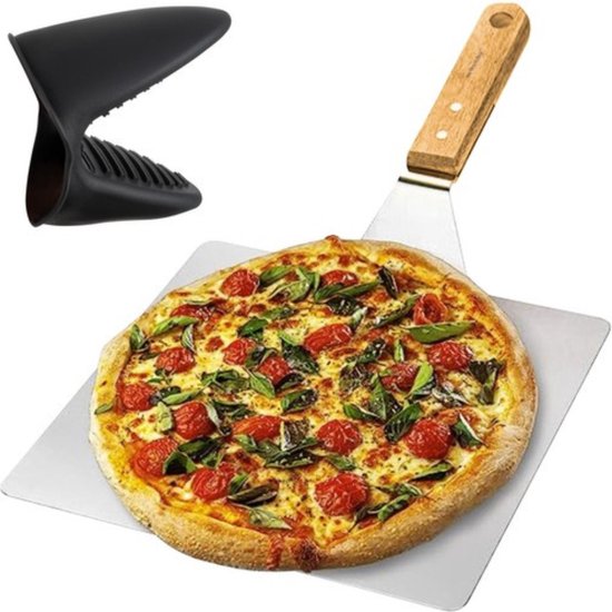 GI Metal Draaischep Azzurra | 17 cm Stang 75 cm - van Lemmen pizza