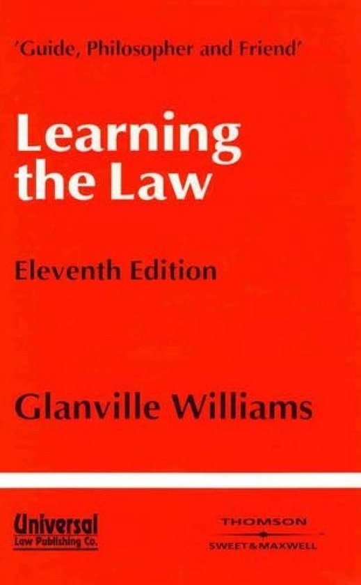 Learning the Law - cover