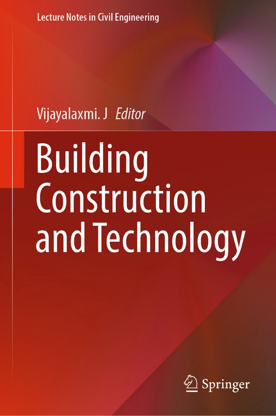 Lecture Notes in Civil Engineering360- Building Construction ... - cover