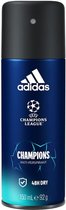 Uefa Champions League Champions anti-transpiratiespray voor mannen 150ml